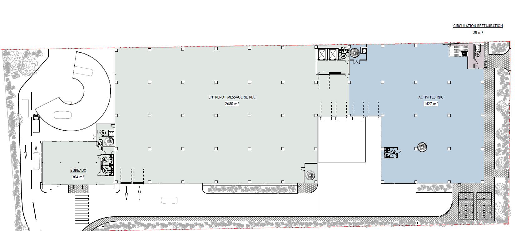 Local d'activité Rennes 8870m² Location local d'activité Rennes Ille-et-Vilaine OLACT2422473 5